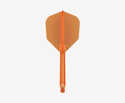 Target Darts K-Flex No. 6 Flight Neon Orange Medium