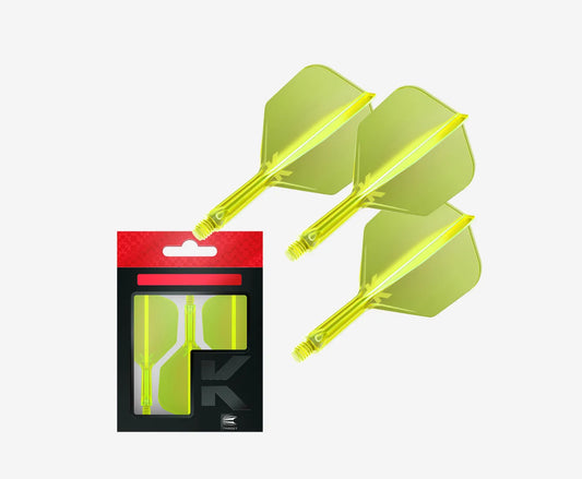 Target Darts K-Flex No.6 Neon Yellow Short