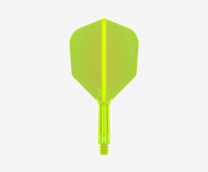 Target Darts K-Flex No.6 Neon Yellow Short