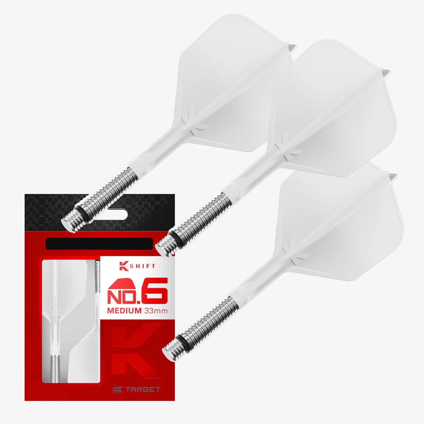 Target Darts K-Shift No. 6 White Medium