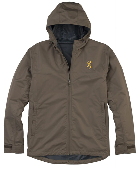 Browning Kanawha Rain Jacket Major Brown Size 3XL
