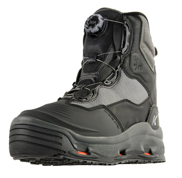 Korkers Darkhorse Boots with Felt and Kling-On Soles Size 15