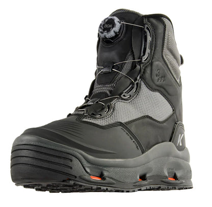 Korkers Darkhorse Boots with Felt and Kling-On Soles Size 15