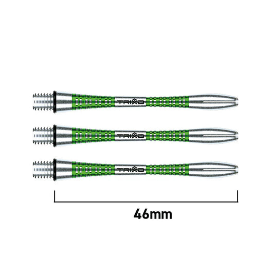Winmau Triad Dart Shafts Green Medium