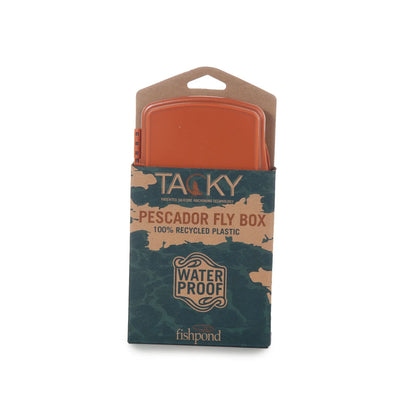 Fishpond Tacky Pescador Fly Box Burnt Orange Medium