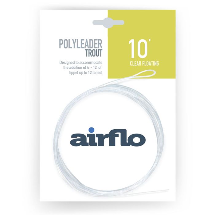 Airflo Trout Polyleader Clear Floating 10'