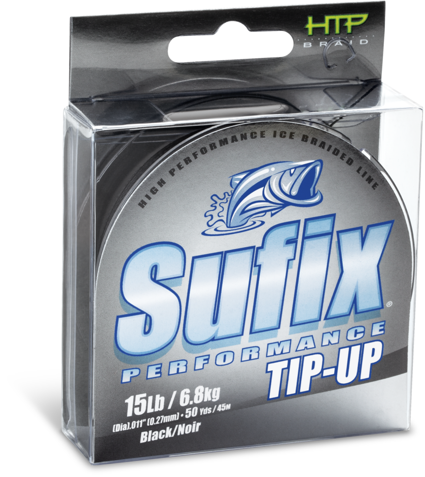 Sufix Performance Tip Up Ice Braid 15lb 50yd