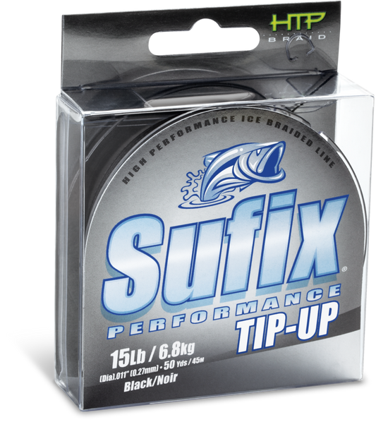 Sufix Performance Tip Up Ice Braid 15lb 50yd
