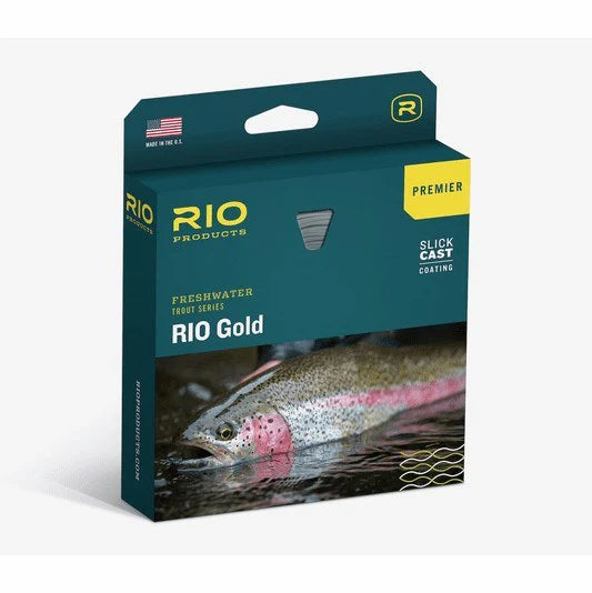 Rio Premier Gold Fly Line Moss/Gold WF7