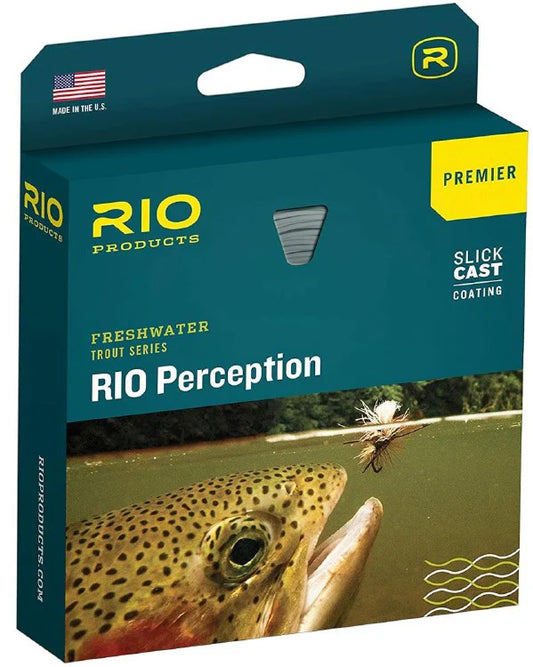 Rio Premier Perception Fly Line Green/Camo WF7