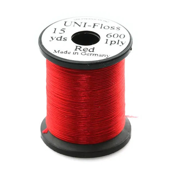 Uni-Floss Red 1ply 15yd