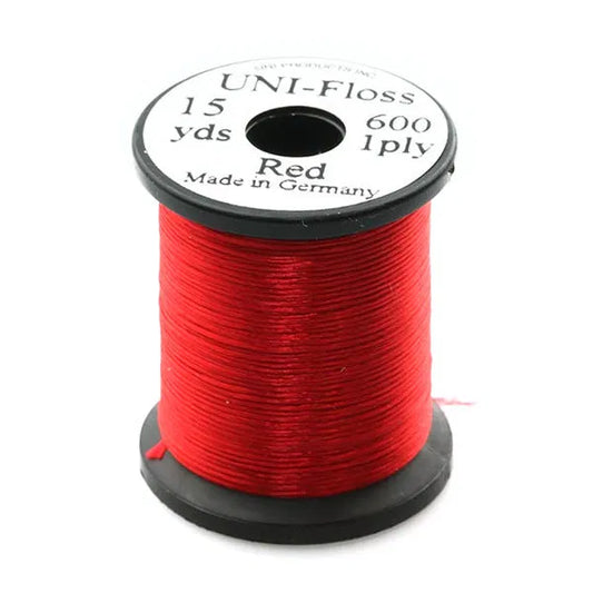Uni-Floss Red 1ply 15yd