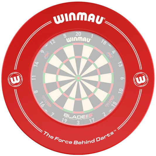 Winmau Branded Dartboard Surround Red