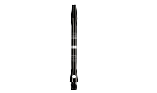 Datadart Re-Grooved Alloy Shaft Black Medium