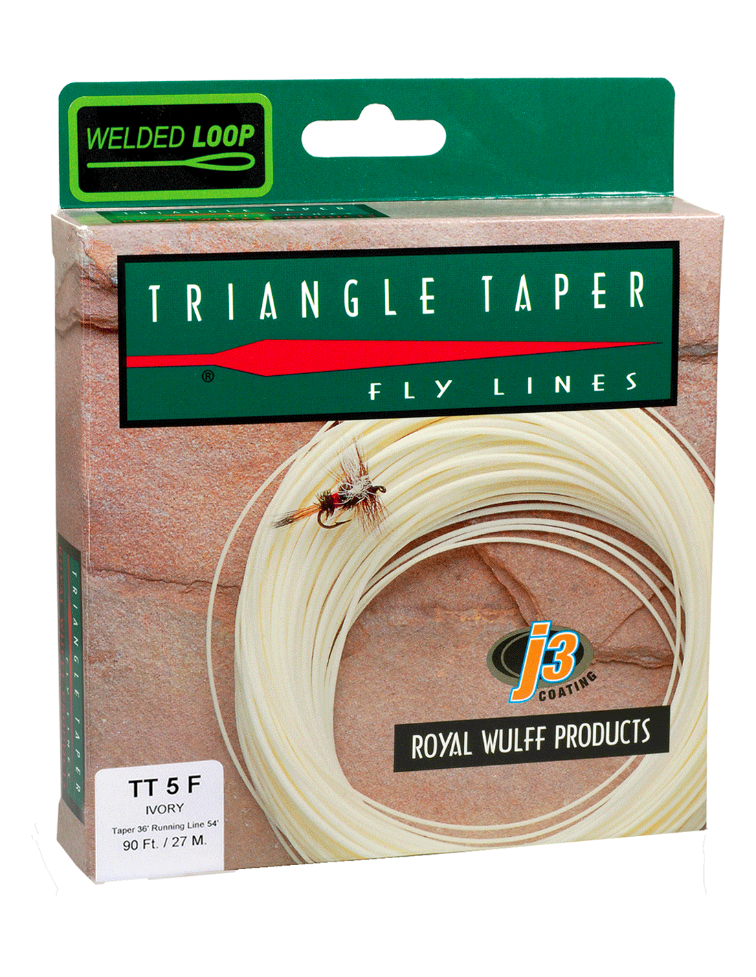 Royal Wulff Triangle Taper Fly Line Ivory 5wt