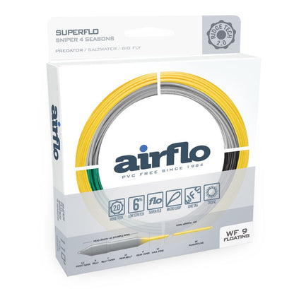 Airflo Ridge 2.0 Sniper 4 Season Pale Grey/Sunburst WF10F