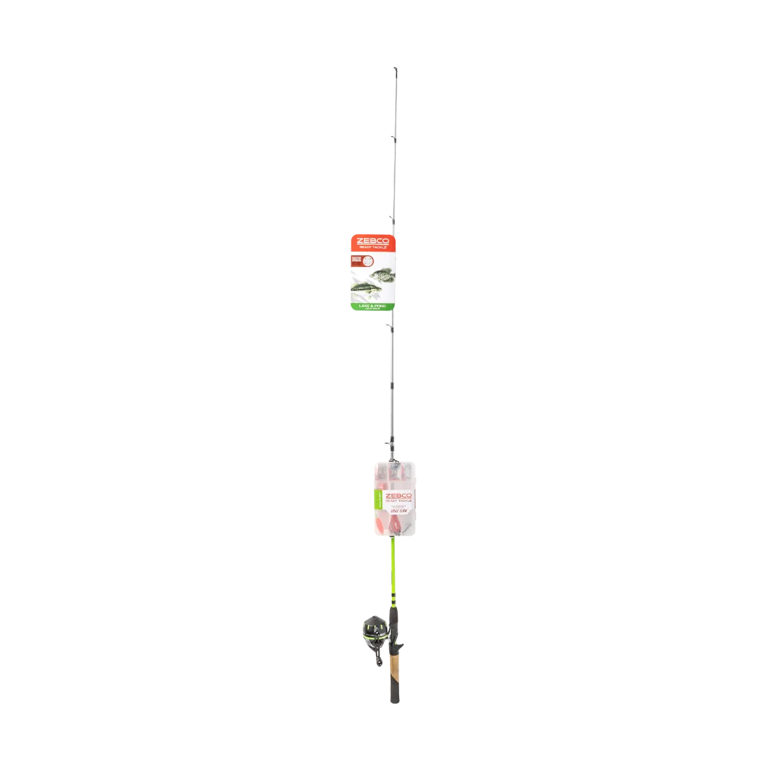 Zebco Ready Tackle 6'0" 2-Piece Spincast Combo