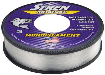 Stren Mono Clear Blue 8lb 100yd