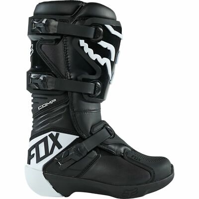 Fox Youth Comp Boot Black Size 1