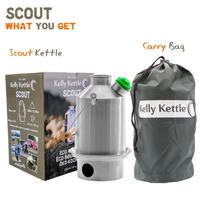 Kelly Kettle Scout Kettle Stainless Steel