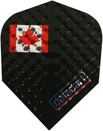 Datadart Dimplex Flight Black Canadian Flag