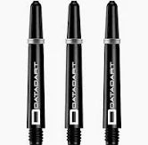 Datadart Signature Nylon Shafts Short Black