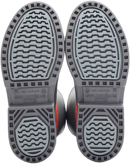 Grundens Deck Boss Boot GR/OR SZ15