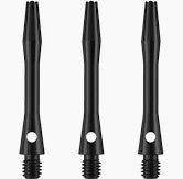 Anodised Alloy Shaft Short Black