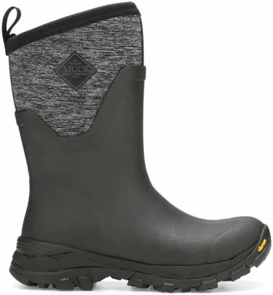 Muck Women's Artic Ice Arttic Grip Black/Hea Size 8
