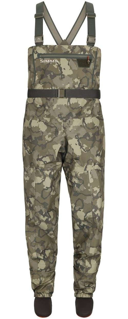 Simms Tributary Waders Mens Regimen Camo Olive Drab LK 9-11