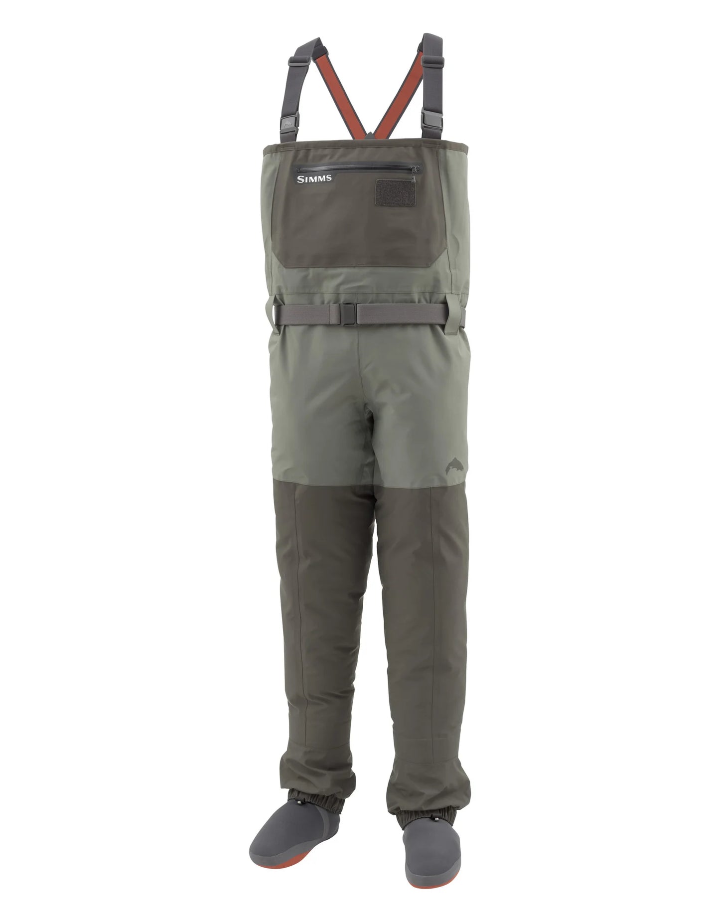 Simms Freestone Waders Mens Dark Gunmetal S