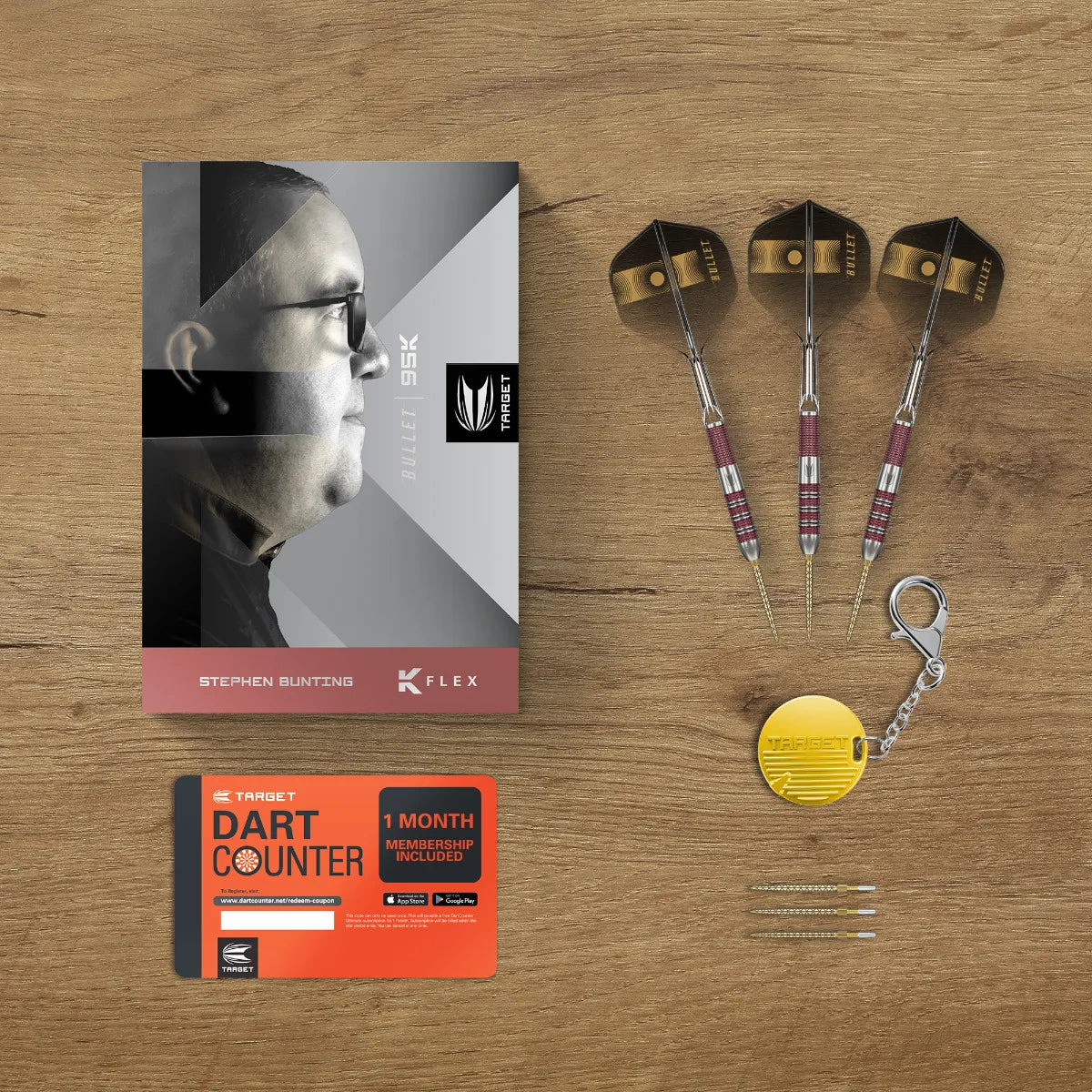 Target Darts Stephen Bunting 95K SP Dart Set