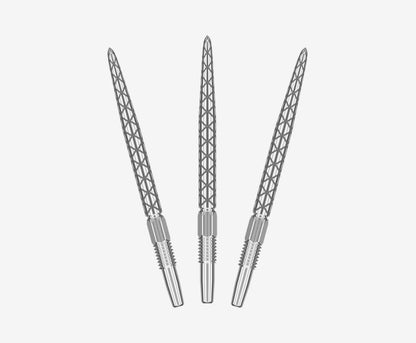 Target Darts Swiss Diamond Pro Point Silver 40 mm
