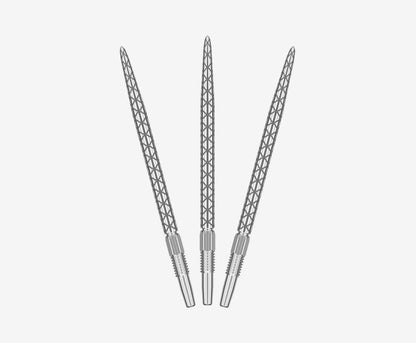 Target Darts Swiss Diamond Pro Points Silver 35 mm