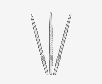 Target Darts Swiss Fire Points Silver 30 mm