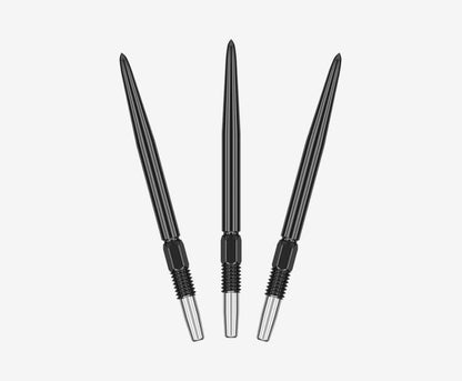 Target Darts Swiss Point Smooth Black 40 mm