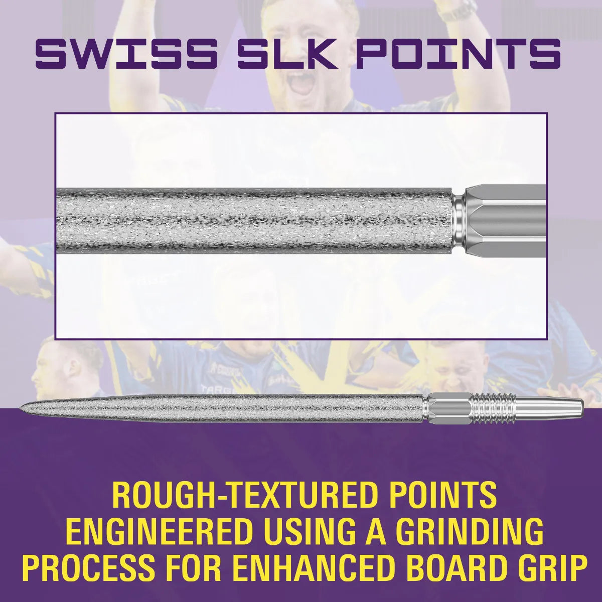 Target Darts Swiss SLK Points Silver 35 mm