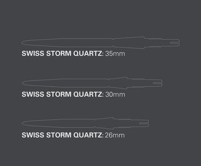 Swiss Point Storm Quartz Point Black 26 mm