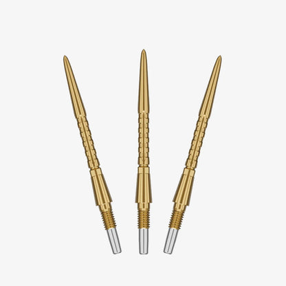 Target Darts Swiss Storm Surge Points Gold 30 mm
