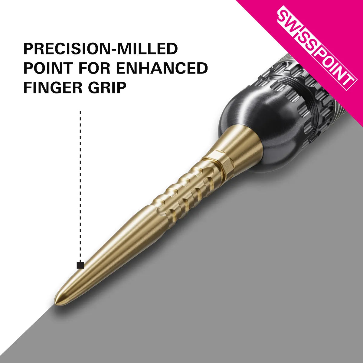 Target Darts Swiss Storm Surge Points Gold 30 mm