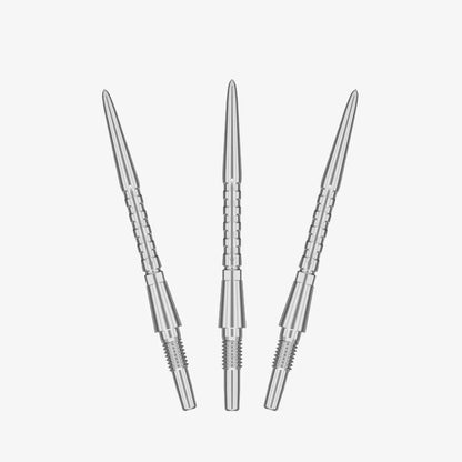 Target Darts Swiss Storm Surge Points Silver 30 mm