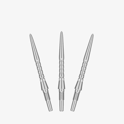 Target Darts Swiss Storm Surge Points Silver 26 mm