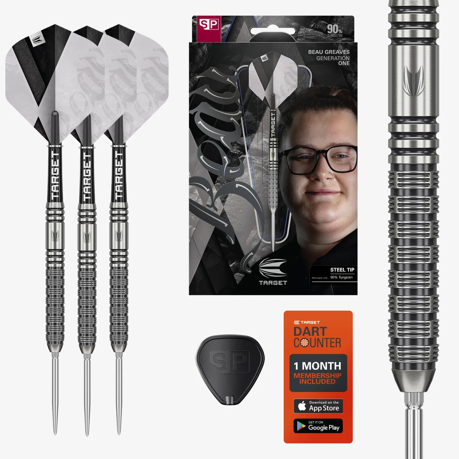 Target Darts Beau Greaves G1 Dart Set 