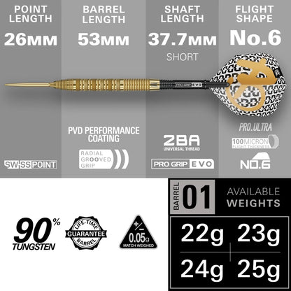 Target Darts Bolide Envy 01 SP Tungsten 24 g