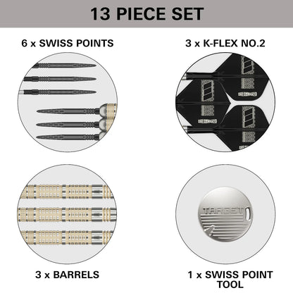 Target Darts Dimitri Van den Bergh 95K SP Dart Set