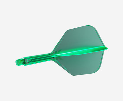 Target Darts K-Flex No. 6 Flight Green Short