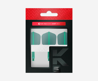 Target Darts K-Flex No. 6 Flight Green Short