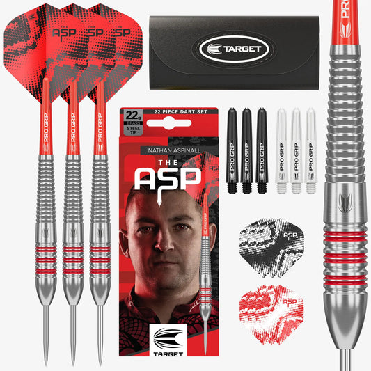 Target Darts Nathan Aspinall Brass Dart Set