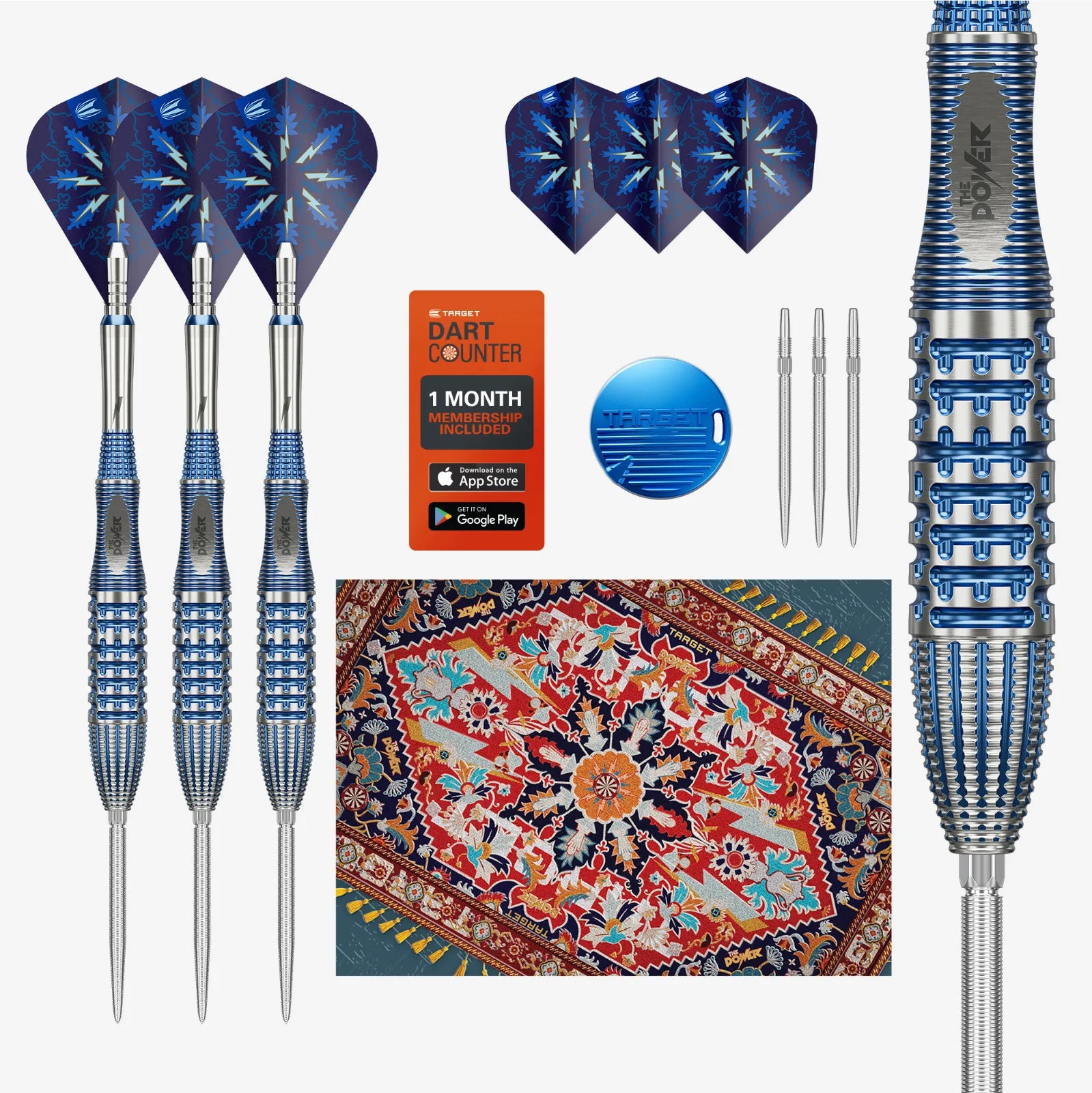 Target Darts Phil Taylor Power GX2 Dart Set
