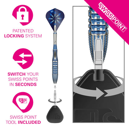 Target Darts Phil Taylor Power GX2 Dart Set